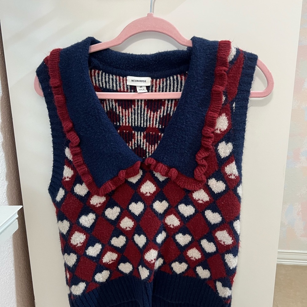 Neon rose XS vest